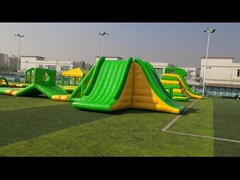 Reuze Openlucht Opblaasbare Waterpark Aangepaste Grootte Ce UL SGS luchtdichte waterspelen te koop