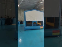 Brandwerend Tarpaulin Kinderen opblaasbaar Bouncer House Blazen Up Bouncy Castle