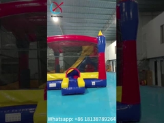 Mini Blow Up Bounce House Opblaasbaar Bounce House met interne zijkant Combo Opblaasbaar Springkastel