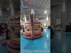 Commercieel opblaasbaar kasteel Het piratenschip opblaasbaar springhuis met glij opblaasbaar