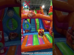 Populaire commerciële opblaasbare dia's PAW Patrouille thema opblaasbare dia's kasteel voor kinderen en volwassenen