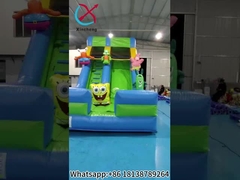 Opblaasbare Dry Slides SpongeBob SquarePants Opblaasbaar Kasteel