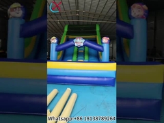 Opblaasbare glijbaan Paw Patrol Opblaasbare dubbele droge glijbaan Outdoor