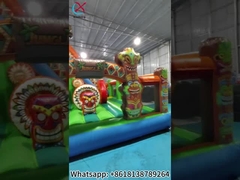 Opblaasbaar Exotic Bouncy House met interne zijkant Combo Jumping Castle