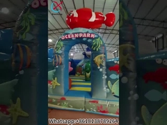 Opblaasbaar springhuis Onderzee Wereld Fun City Springkasteel