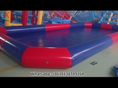 Fabrieksopblaasbare ronde of rechthoekige zwembadwaterballenspellen