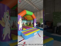 Opblaasbaar Bounce House Unicorn Opblaasbaar Springkasteel