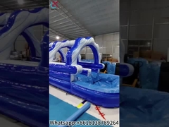 Opblaasbare glij glijblazers opblaasbare water dubbele glijblazers voor buiten