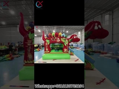 Dinosaurus Bounce House Kids Indoor Bounce House Mini Bouncy Castle