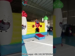 Opblaasbaar Bouncer Castle Insect Opblaasbaar Bounce House For Fun