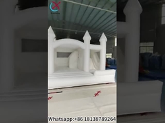 Bounce House Slide Combo Bruiloftsfeest Kinderen Bouncy Castle Met Slide