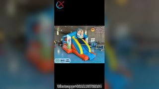 Bluey Bounce House-glijbaan leuk voor kinderen