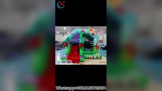 Dinosaur Bounce House-glijbaan leuk voor kinderen