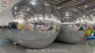 Gigantische spiegelbal voor evenementen en advertenties