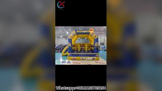 Minions springkasteel leuk voor kinderfeestjes