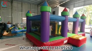 Rainbow Bounce House hindernissenparcours leuk