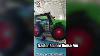 Trekker springkasteel Fun Farm Party Kids