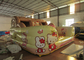 Hello Kitty Inflatable Jump House Double die 5 X 4,5 X 2.4m stikken voor Pretpark