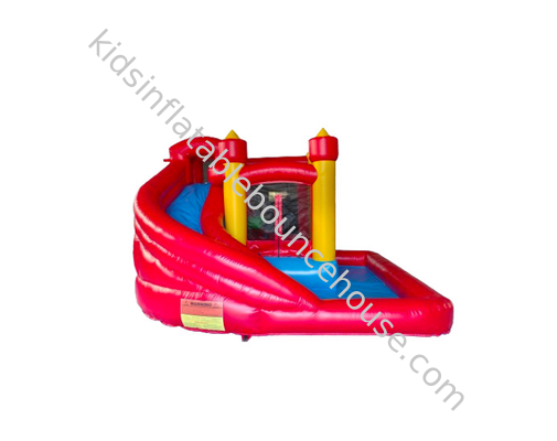 EN14960 Branddicht Commercieel opblaasbaar Combo Waterglijbanen Blow Up Combo Bounce Houses
