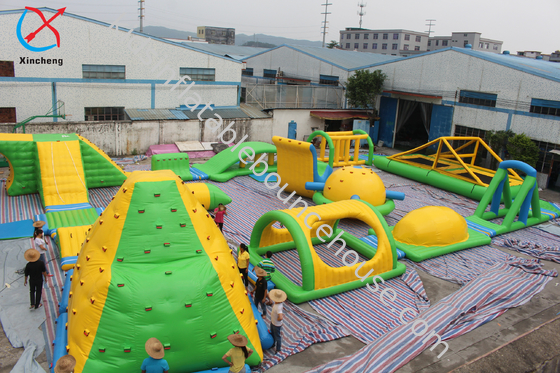 Fabriek Reus 0,9 mm PVC opblaasbaar waterpark Drijvend waterpark