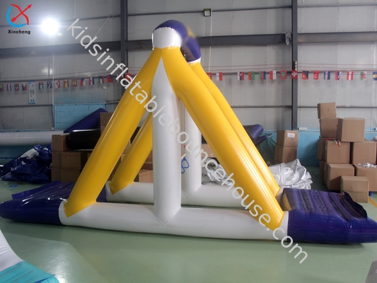 Fabriek Waterpark Spel Opblaasbare Water Drijvende Schommel Opblaasbare Waterspeelgoed