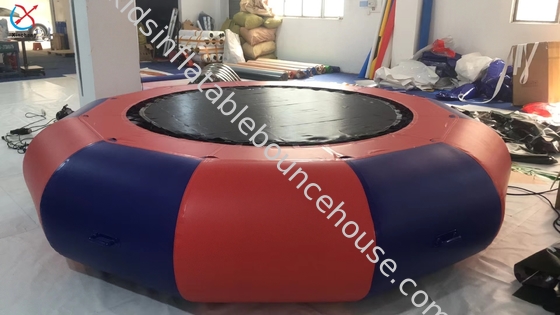 Leverancier Opblaasbare Waterspellen Opblaasbare Water Drijvende Trampoline Met Pomp