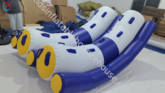 Fabrieksopblaasbare waterspellen Duurzaam PVC Dikke opblaasbare drijvende zweefmachine