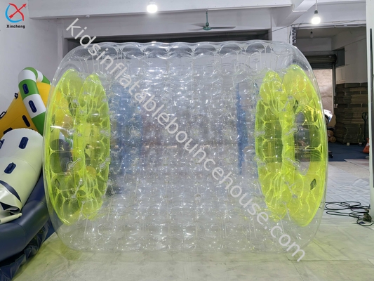 Commerciële PVC Roller Tube Outdoor Roller Ball Game Opblaasbare Body Zorb Bal